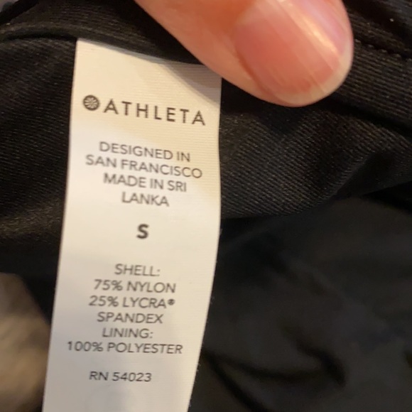 NWT Athleta Tidal Skirt Black - Picture 10 of 14